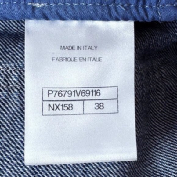 🎊 SOLD 🎊AUTHENTIC 2024 SS24 Runway Chanel Denim Jeans, Size 38 - Picture 11 of 15